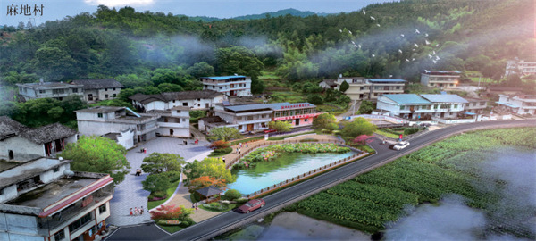 2023年秀美鄉(xiāng)村瑞林沿江萬(wàn)田麻地岡面店